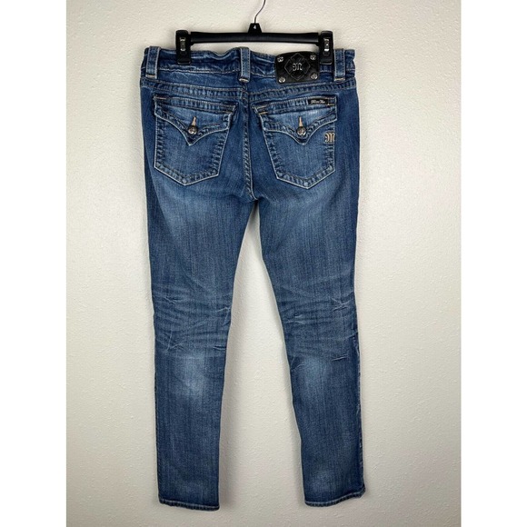 Miss Me Women's Size 29 Medium Wash Boyfriend Ankle Jeans - JB4009A54 - Picture 3 of 11